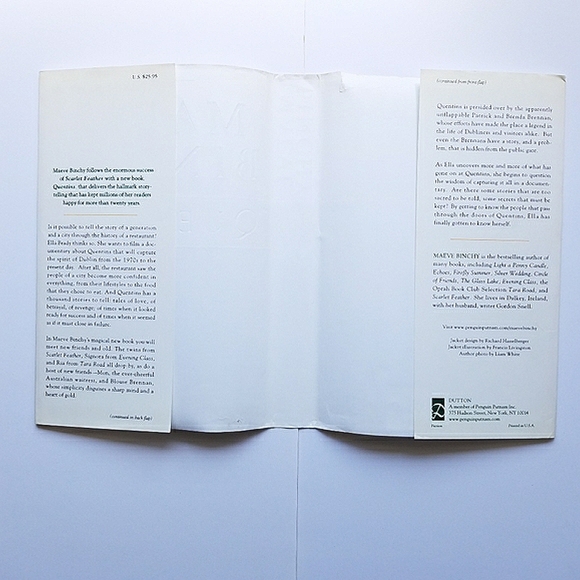 Maeve Binchy Signed Quentins Hardcover Book - Picture 12 of 12